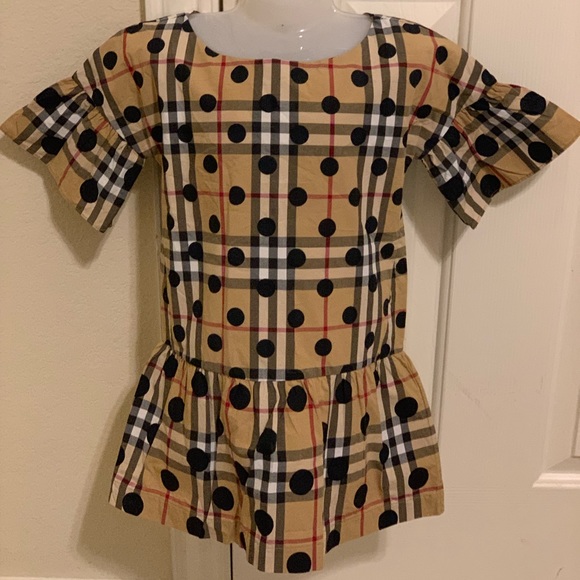 Burberry Other - HP✨Burberry girl checked dress size 4 years